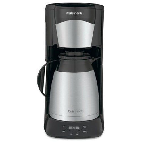 coffee maker with stainless steel carafe