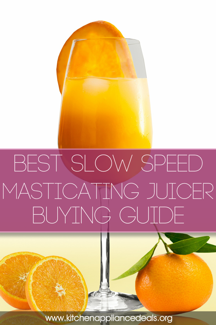 best masticating juicer machine