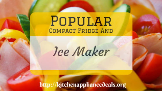 Compact Fridge And Ice Maker