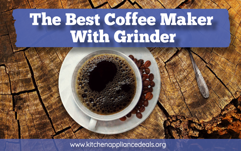 coffee maker with integrated grinder